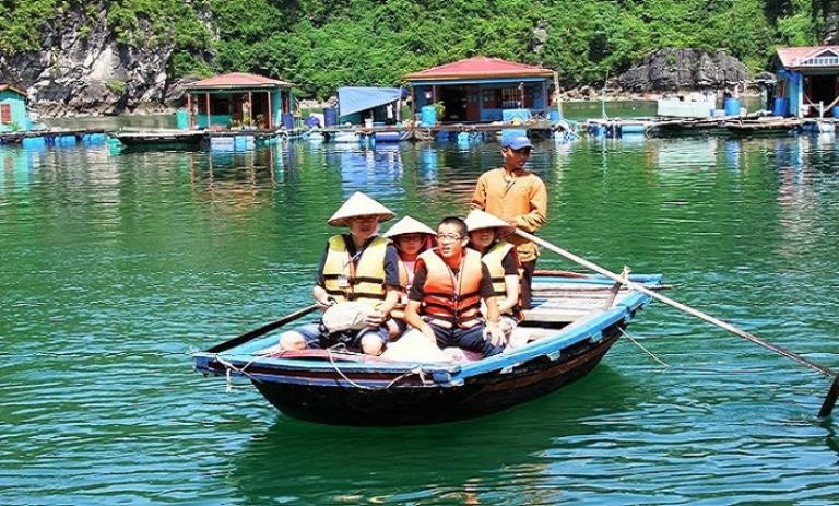 Floating Villages in Halong Bay