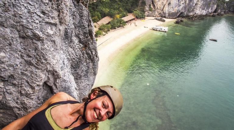 Halong Bay Climbing