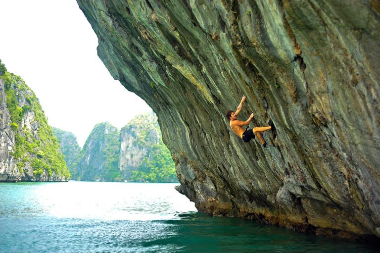 Halong Bay Climbing