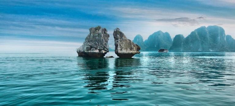 Islets in Halong Bay