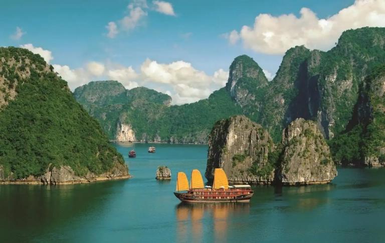 Islets in Halong Bay