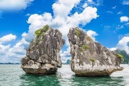 Islets in Halong Bay