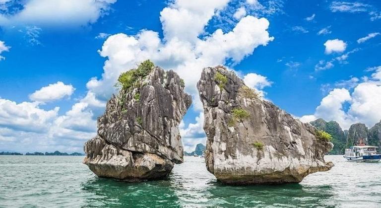 Islets in Halong Bay