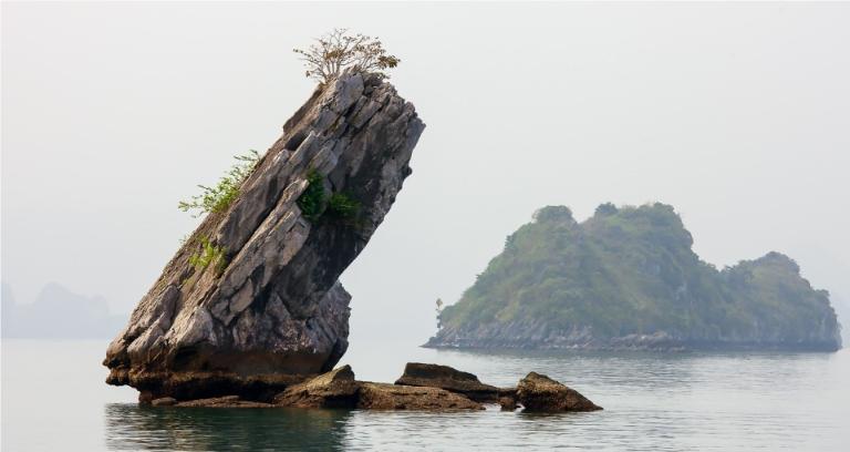 Islets in Halong Bay