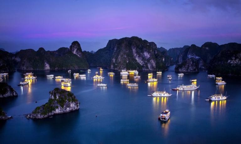 Nightlife in Halong Bay