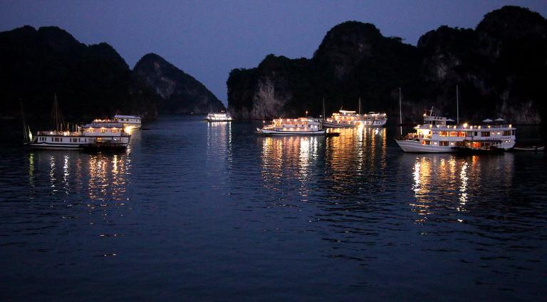 Nightlife in Halong Bay