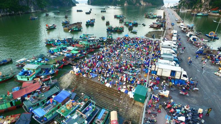 Shopping in Halong Bay