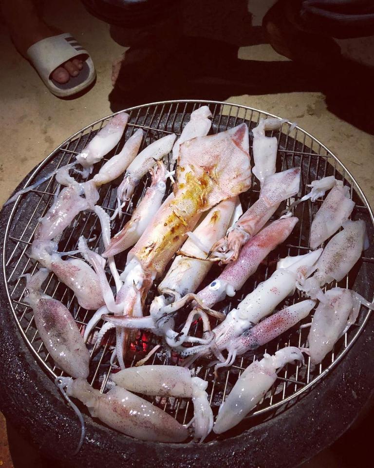 Squid Fishing in Halong Bay