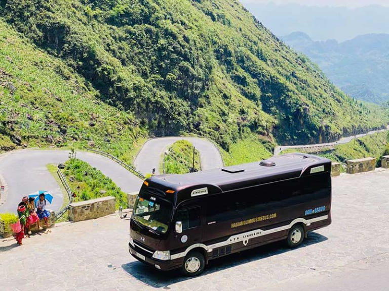 An overnight sleeper bus quietly carries you away from the city, letting the Ha Giang adventure begin at sunrise.