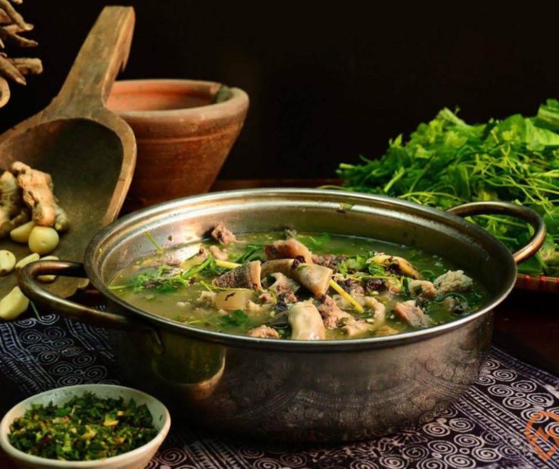 Winter in Ha Giang offers hearty local dishes
