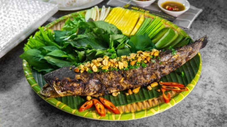 Savor the Flavors of Van Long Grilled Snakehead Fish